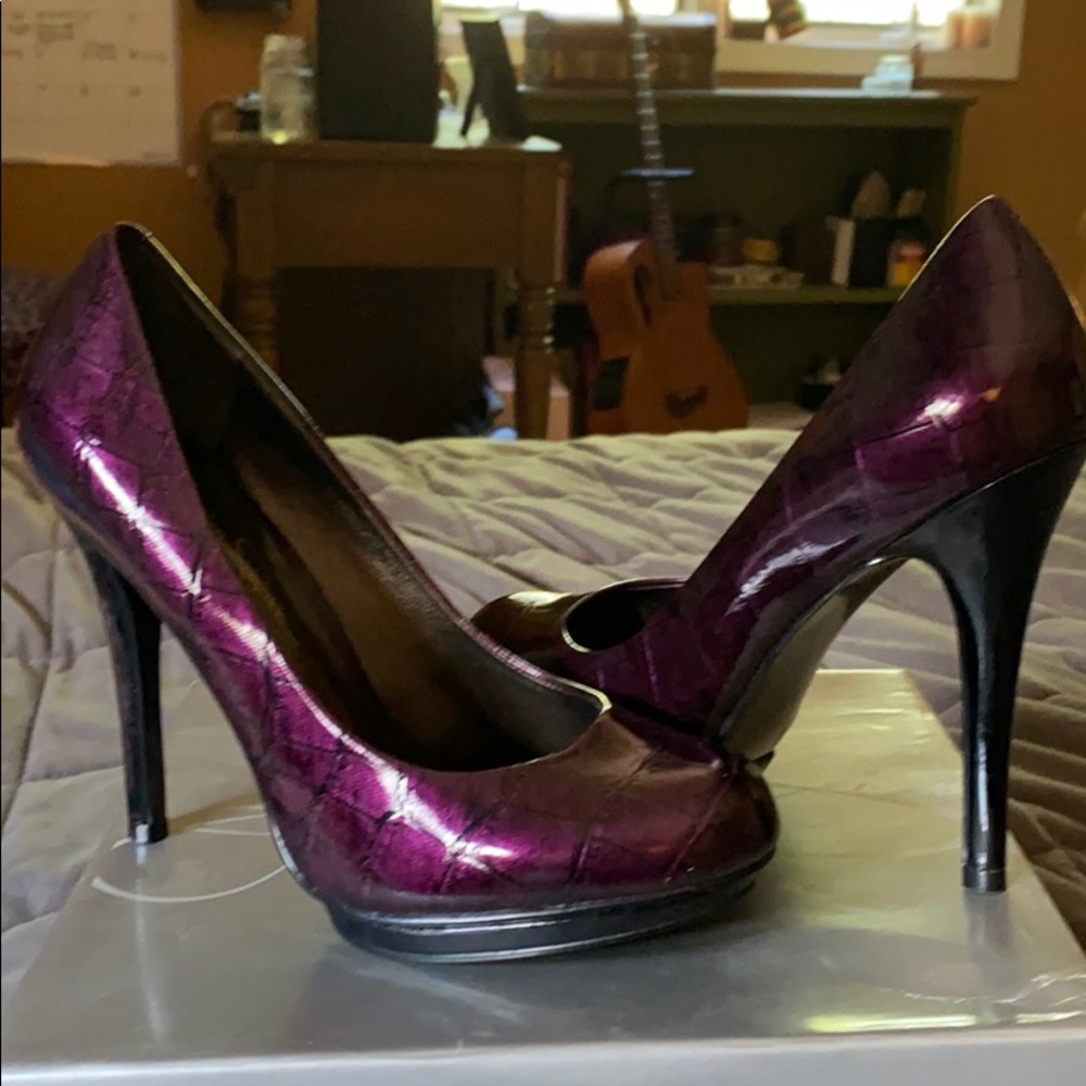 Jessica Simpson Purple Heels size 6 1/2